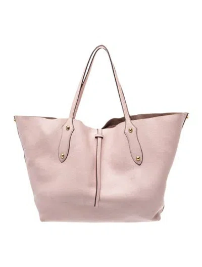 Pre-owned Annabel Ingall Leather Tote In Pink