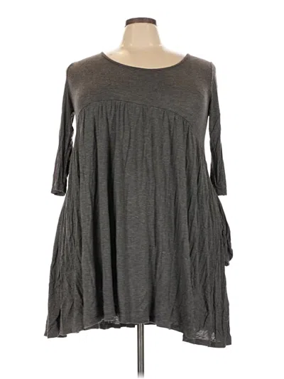 Pre-owned Annabelle Casual Dress In Gray