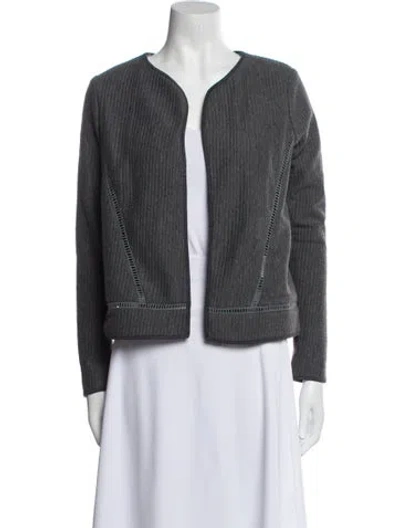 Pre-owned Annabelle Evening Jacket In Gray