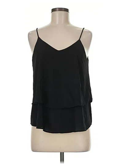 Pre-owned Annabelle Sleeveless Blouse In Black