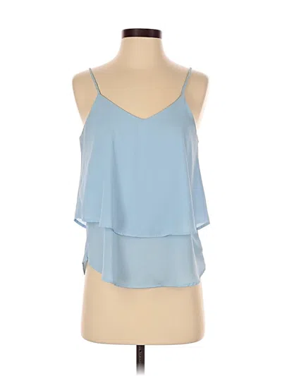 Pre-owned Annabelle Sleeveless Blouse In Blue