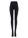 Annafoxy Panelled-design Tights In Black