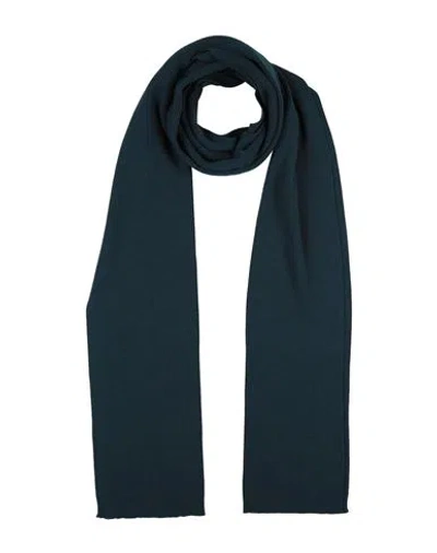 Annagreta Woman Scarf Deep Teal Size - Cashmere In Blue