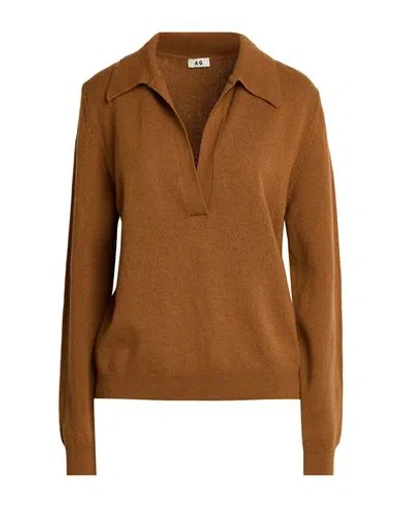 Annagreta Woman Sweater Light Brown Size L Cashmere In Nude