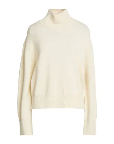 Annagreta Woman Turtleneck White Size Xl Cashmere
