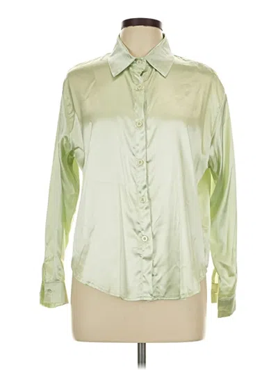 Pre-owned Anna-kaci Long Sleeve Blouse In Green