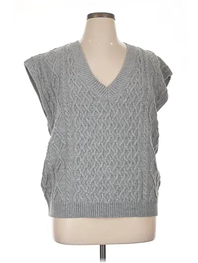 Pre-owned Anna-kaci Sweater Vest In Gray