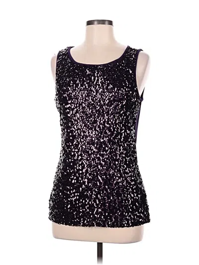 Anna-kaci Tank Top Purple Strapless Neckline Tops