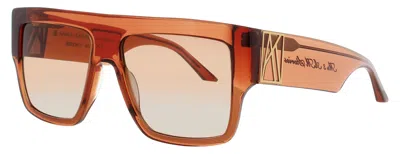 Anna-karin Karlsson Acetate Sunglasses For Women In Fudge Gold - Fudge / Brown Gradient