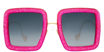 Anna-karin Karlsson Beaming Sky Hot Pink Women's Sunglasses Pink Size 52