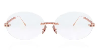 Anna-karin Karlsson Chain Nest - Oval Women's Glasses, Gold, Size Standard