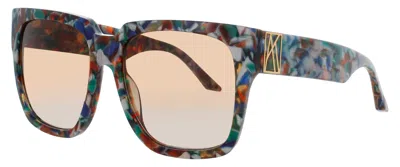 Anna-karin Karlsson Coco Stories Acetate Sunglasses 57-18-150, Case Included In Multi