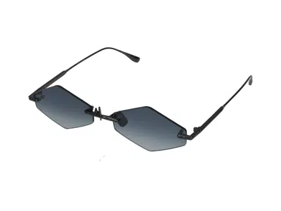 Anna-karin Karlsson Crystal Sunglasses In Black