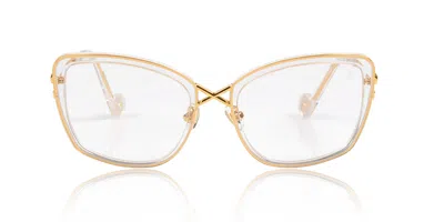 Anna-karin Karlsson La Croix Women's Glasses, Gold, Size 45