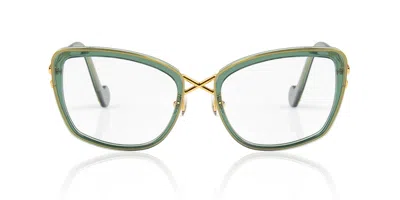 Anna-karin Karlsson La Croix Women's Glasses, Green, Size 45