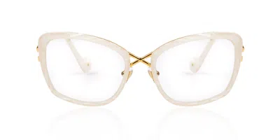 Anna-karin Karlsson La Croix Women's Glasses, White, Size 45