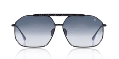 Anna-karin Karlsson Le Boss 2.0 Black Women's Sunglasses Black Size 62