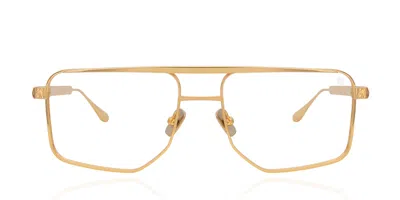 Anna-karin Karlsson Le Chap - Optical Women's Glasses, Gold, Size 56