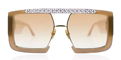 Anna-karin Karlsson Le Swag Caramel Women's Sunglasses Brown Size 47