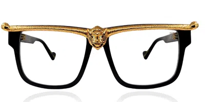 Anna-karin Karlsson Lion Optical Women's Glasses, Black, Size 59 In Yellow