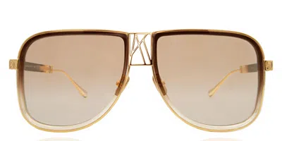 Anna-karin Karlsson Logo Dude Tobacco Women's Sunglasses Brown Size 59