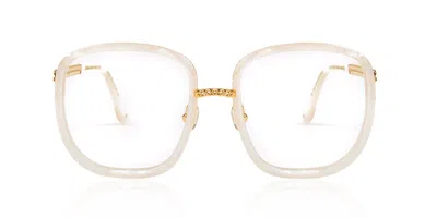 Anna-karin Karlsson Lucky Love - Optical Women's Glasses, White, Size 52