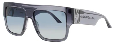 Anna-karin Karlsson Mr 3 Am Stories Acetate Sunglasses 58-15-150, Blue Gradient Lenses In Red