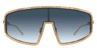 Anna-karin Karlsson Shady Luv 2.0 Gold Women's Sunglasses Gold Size 56