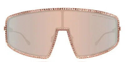 Anna-karin Karlsson Shady Luv 2.0 Rose Gold Women's Sunglasses Gold Size 56