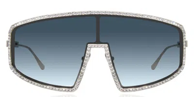 Anna-karin Karlsson Shady Luv 2.0 White Gold Women's Sunglasses Silver Size 56