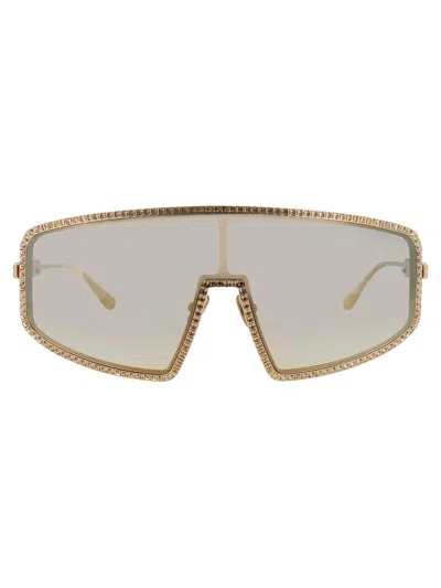 Anna-karin Karlsson Shady Luv 2.2 Sunglasses In Gold Blush Mirror - Gold Blush Mirror - Brown Mirror