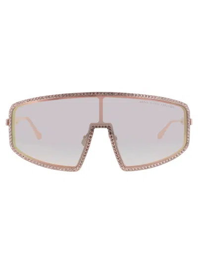 Anna-karin Karlsson Shady Luv 2.3 Sunglasses In Rose - Rose Gold - Pink Mirror