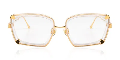 Anna-karin Karlsson Silver Moon Women's Glasses, Gold, Size 52