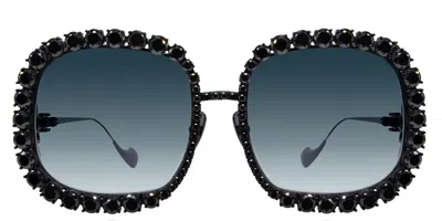 Anna-karin Karlsson Starry Sky Black Women's Sunglasses Black Size 54