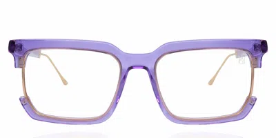 Anna-karin Karlsson Vegas Syndrome Women's Glasses, Gold, Size 53