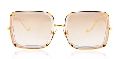 Anna-karin Karlsson White Moon Tobacco Women's Sunglasses Brown Size 56