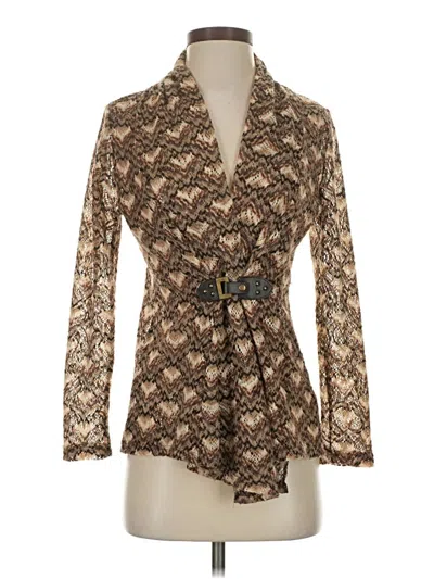 Pre-owned Annalee + Hope Kimono In Brown