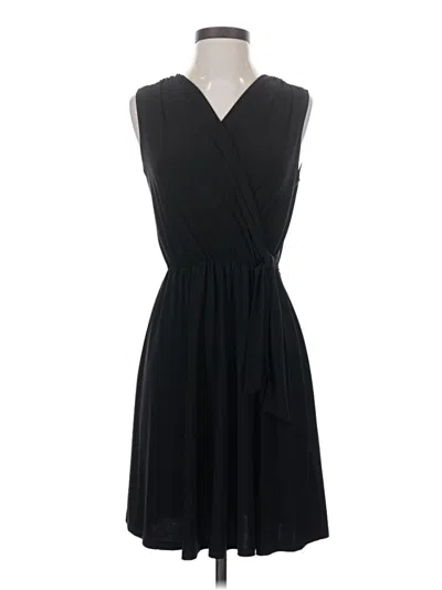 Pre-owned Annalee + Hope Sleeveless Top Black Plunge Neckline Tops