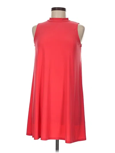Pre-owned Annalee + Hope Sleeveless Top Red Halter Neckline Tops
