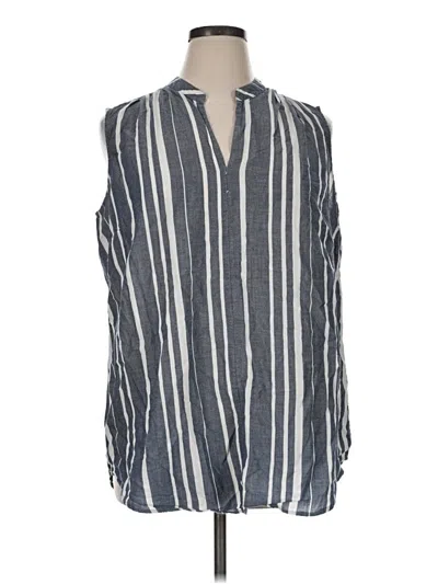 Pre-owned Annalee + Hope Sleeveless T-shirt In Gray