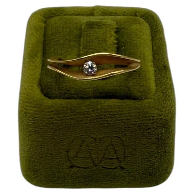 Pre-owned Annamaria Cammilli Dune Ring In Multi