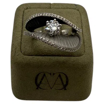 Pre-owned Annamaria Cammilli Regina Couture Ring In Multi