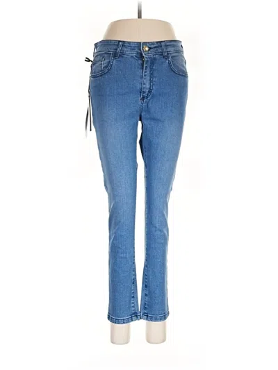 Pre-owned Annarita N Jeans In Blue