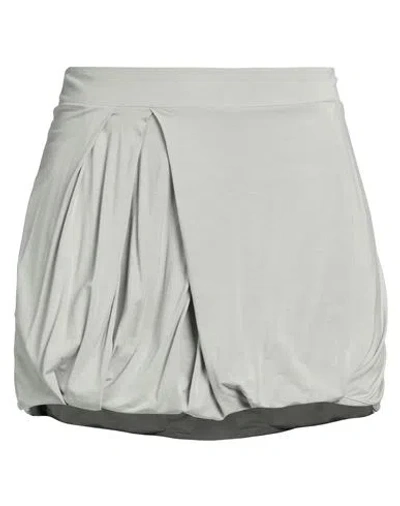 Annarita N Woman Mini Skirt Grey Size 8 Viscose, Elastane