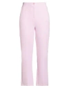 Annarita N Woman Pants Pink Size 8 Polyester, Elastane