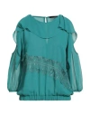 Annarita N Woman Top Green Size Xs Polyester