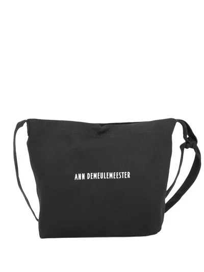 Ann-demeulemeester Ann Demeulemeester - Shoulder Bag In Black