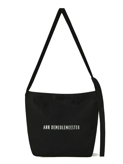 Ann-demeulemeester Ann Demeulemeester - Shoulder Bag In Black