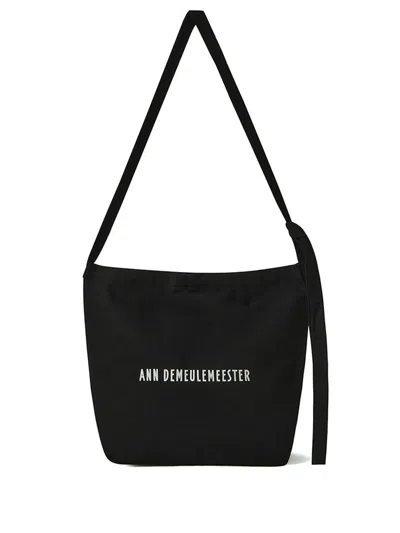 Ann-demeulemeester Ann Demeulemeester - Shoulder Bag In Black