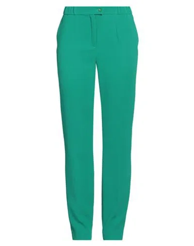 Anne Belin Woman Pants Emerald Green Size 16 Pes - Polyethersulfone